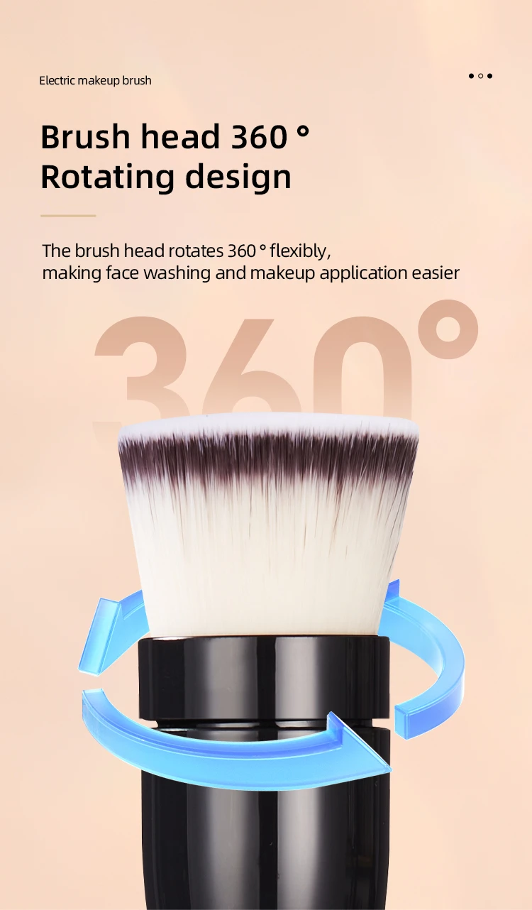 3-in-1 electric makeup brush